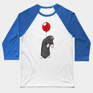 Mole Balloon Baseball T-Shirt